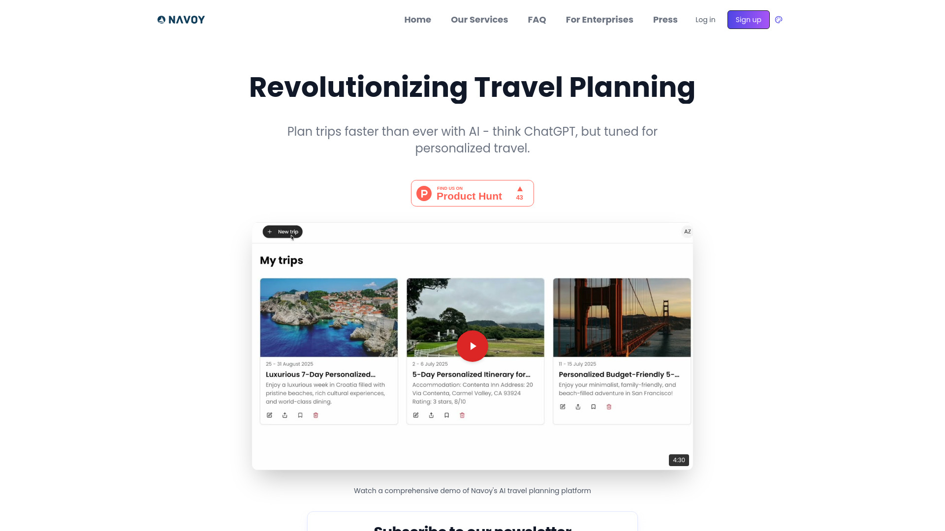 Navoy - AI-Powered Travel Planning : 60-Second Auto-Booking ✈️