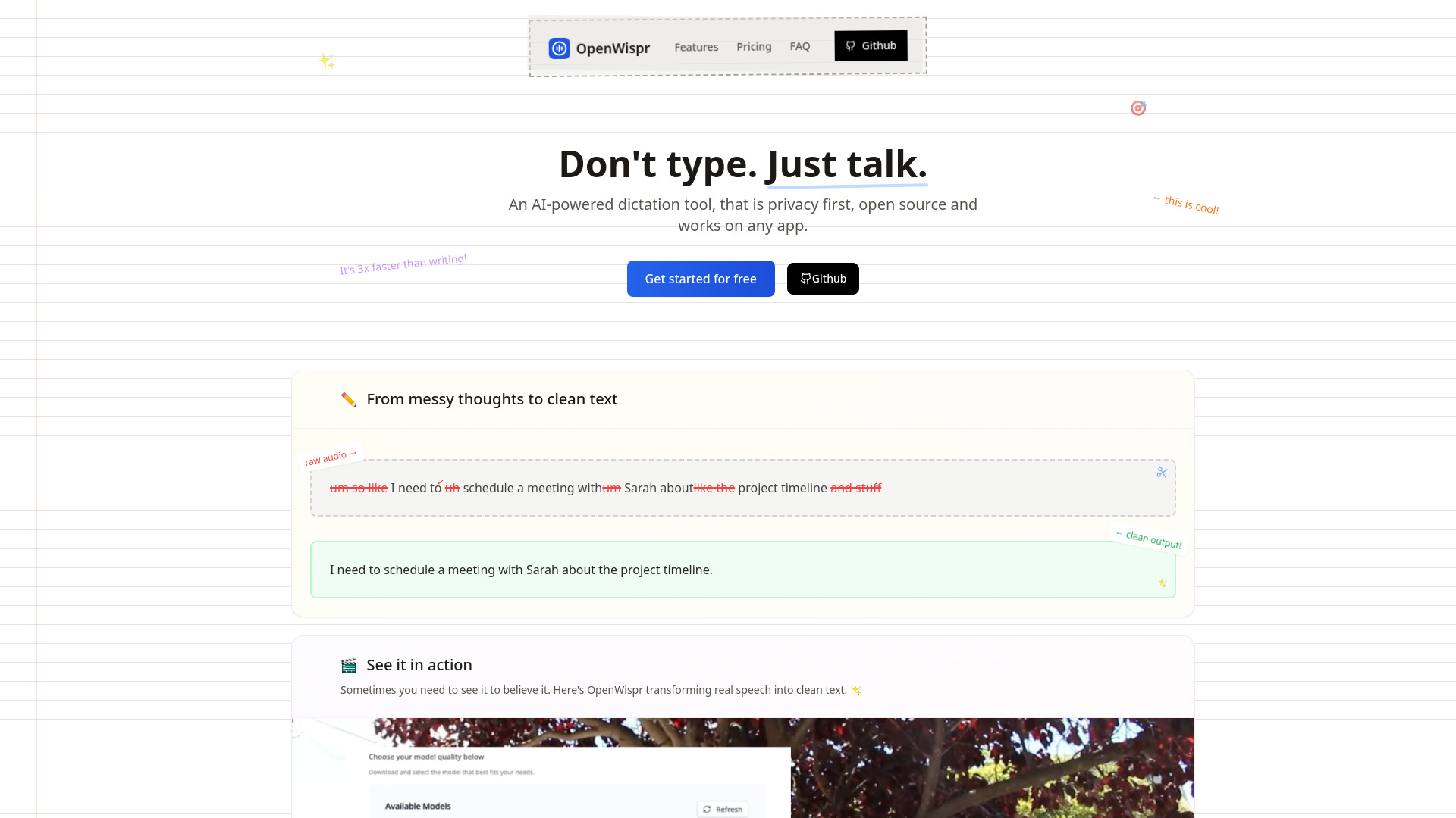 OpenWispr - AI Voice to Text Tool : Local, Fast, Open-Source