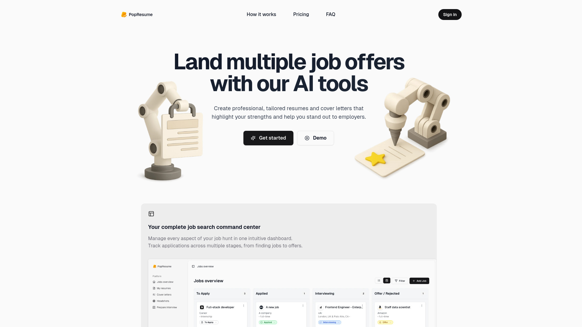 PopResume : AI Resume Builder, ATS Optimizer, Interview Prep
