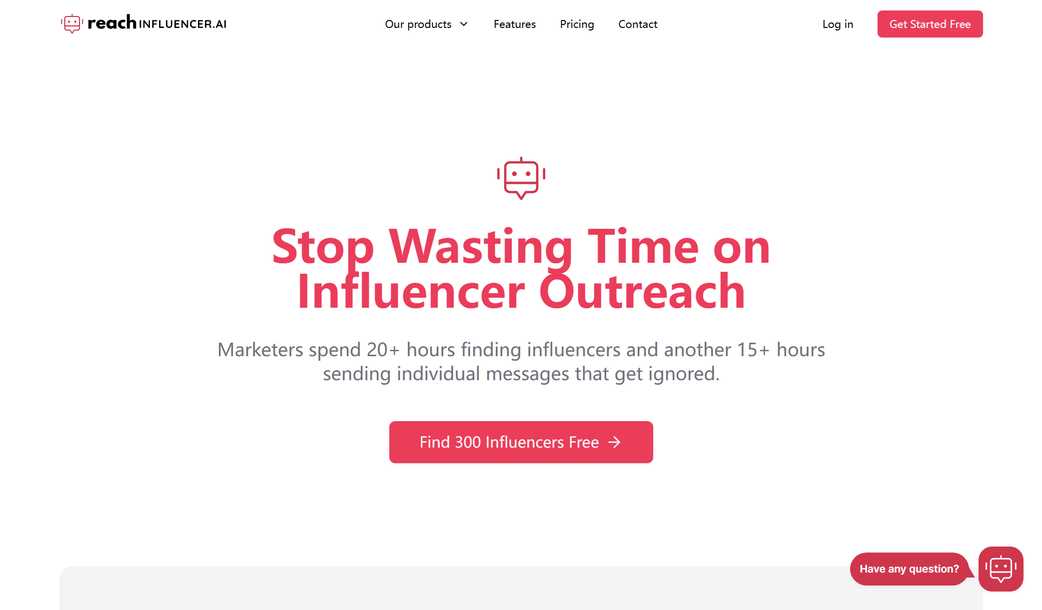 ReachInfluencer.ai: AI Finds & Messages Influencers Fast ReachInfluencer.ai: AI Finds & Messages Influencers Fast