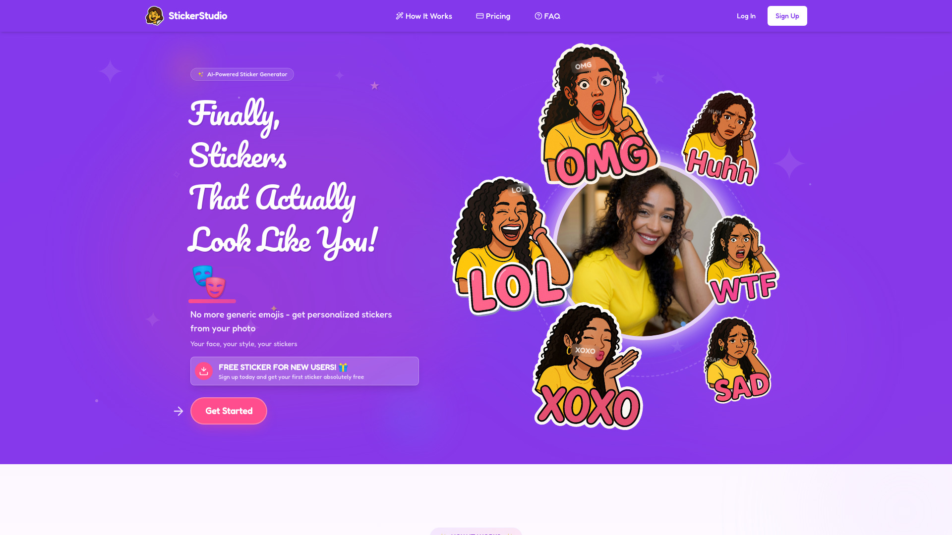 StickerStudio: AI Photo to Custom Sticker Maker for WhatsApp, Telegram & Instagram