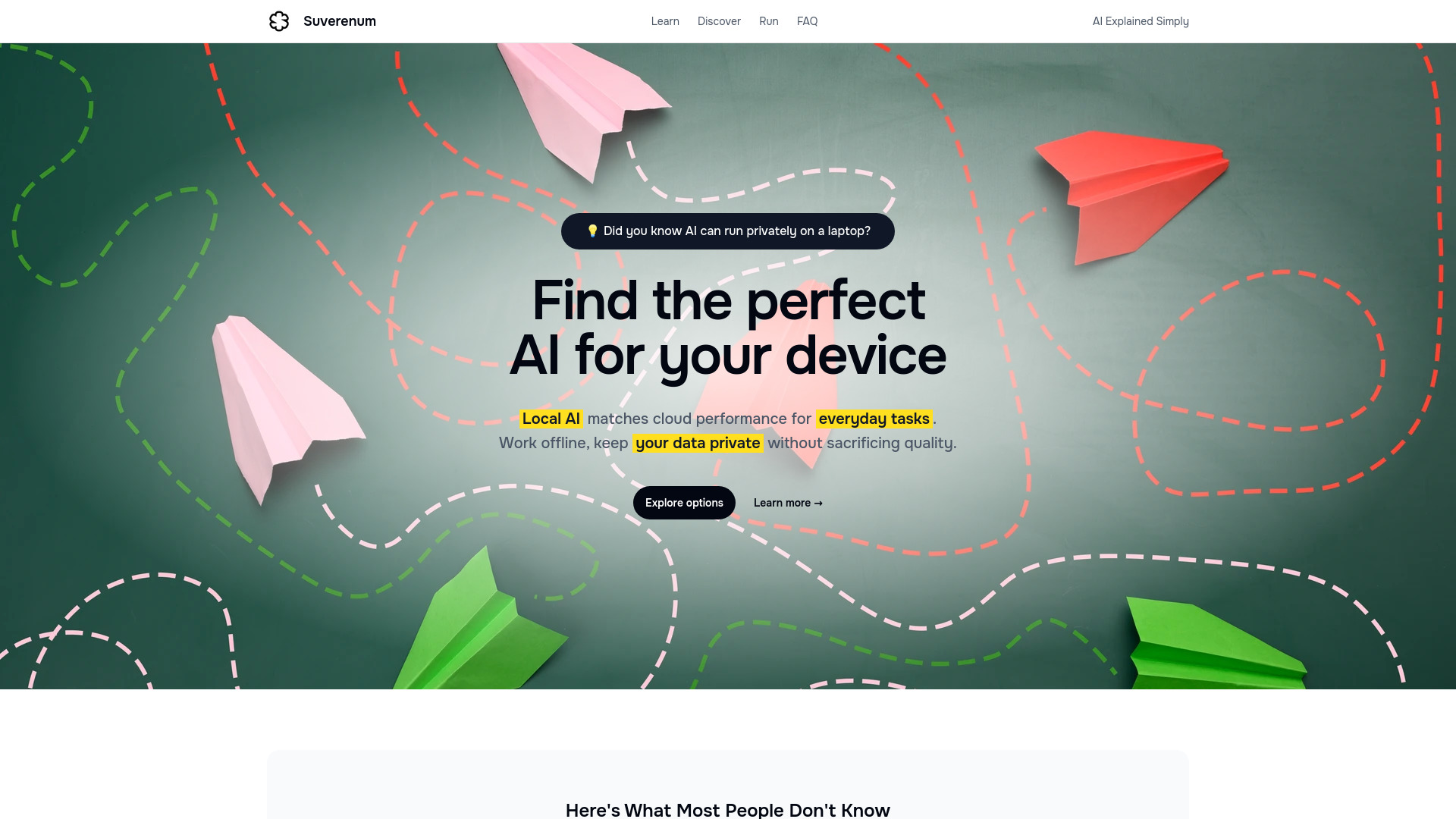 Suverenum : 10,000+ Local AI Models, Offline & Private, Zero Skills