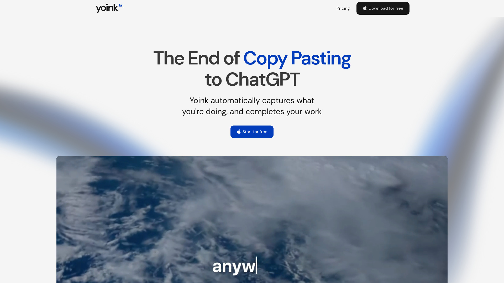 Yoink AI - AI Writing Assistant for Mac : Inline, ⌘⇧Y, Custom Voices