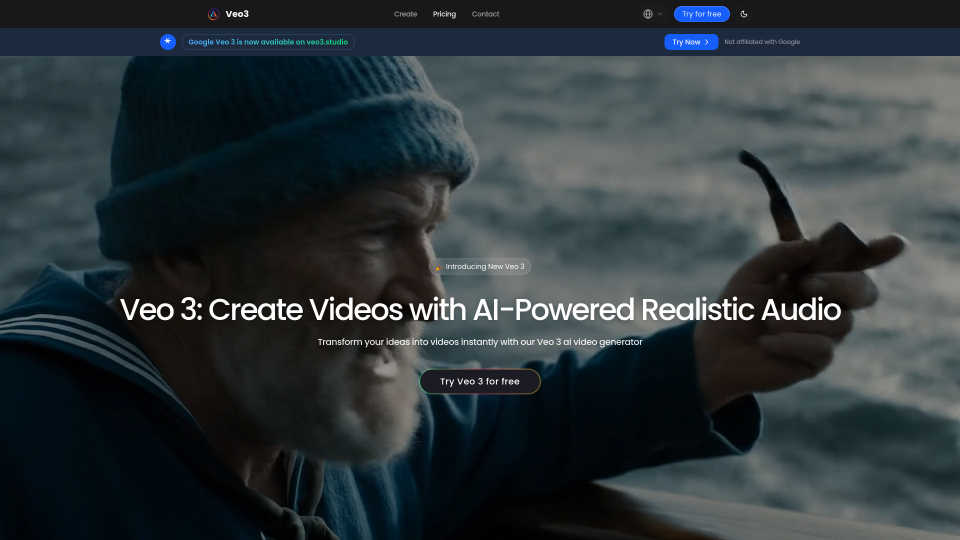 Veo 3 - AI Video Generator : Native Audio, Motion Control, Reference-Based