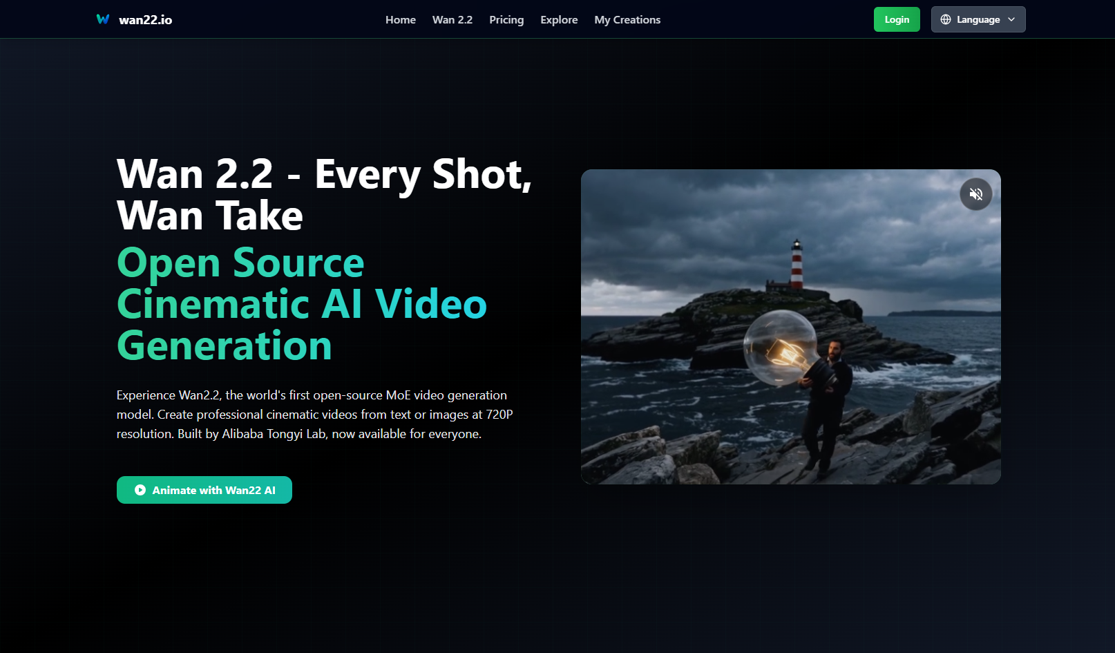 Wan 2.2 AI : Free Open-Source MoE Model for 720P Video Gen