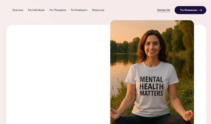 StressLess AI: Instant AI Mental Health Support for Stress, Anxiety & Burnout StressLess AI: Instant AI Mental Health Support for Stress, Anxiety & Burnout