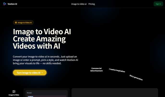 VeeGen AI: Turn Images to Video AI, No Watermark, Easy Animation Maker VeeGen AI: Turn Images to Video AI, No Watermark, Easy Animation Maker